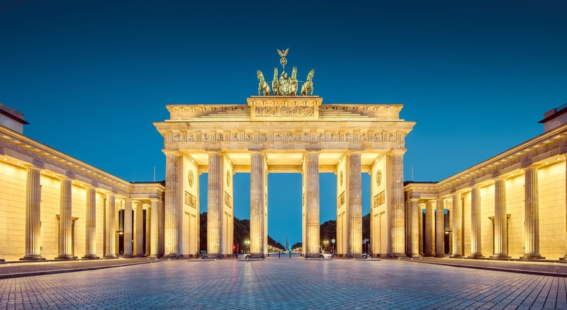 brandenburg gate in berlin