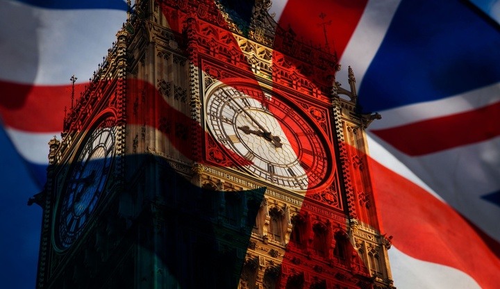 Union Jack Over Big Ben